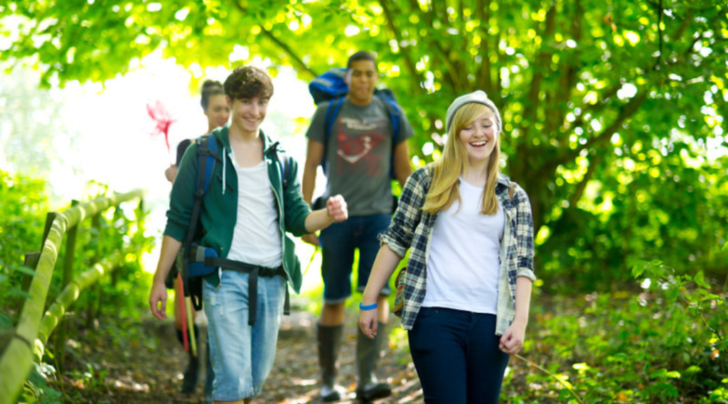 Teenagers and Trekking